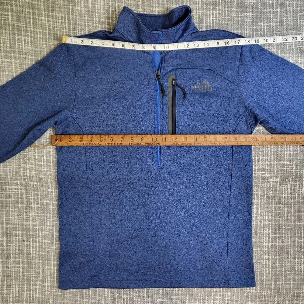 The North Face Canyonlands 1/2 Zip Monster Blue Heather Men's M